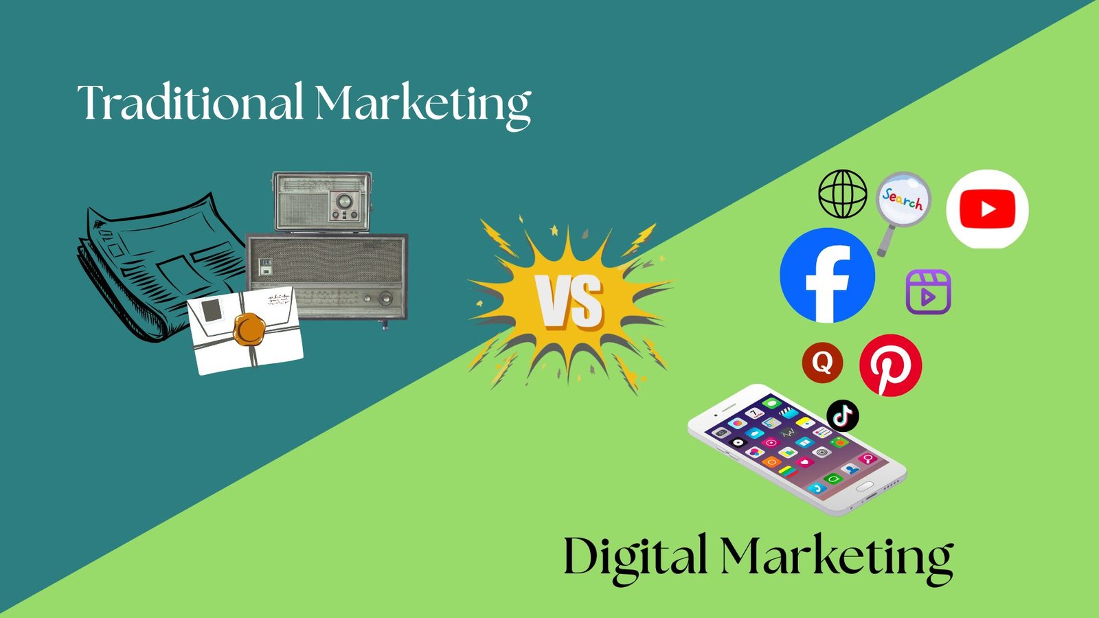 Traditional Marketing vs. Digital Marketing